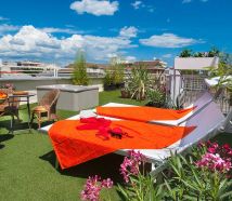 Hotel Cattolica con terrazza vista mare